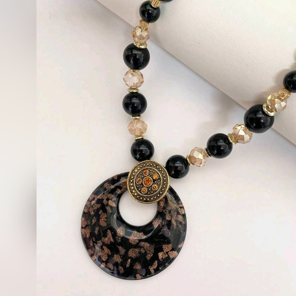 New!! 1pc (Long) Bohemian beaded necklace ✨️